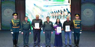 Colman Domingo and Jude Law at amfAR’s Venice Gala