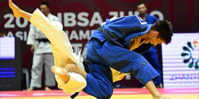 Colman Domingo and Jude Law at amfAR’s Venice Gala