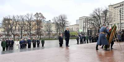 Colman Domingo and Jude Law at amfAR’s Venice Gala