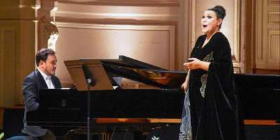 Colman Domingo and Jude Law at amfAR’s Venice Gala