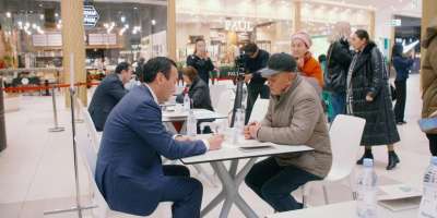 Colman Domingo and Jude Law at amfAR’s Venice Gala
