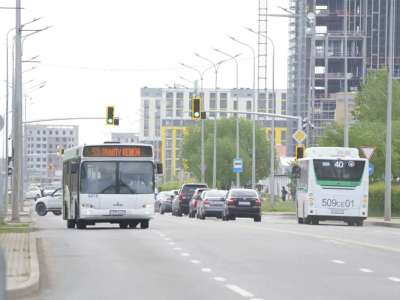 Елордада екі автобустың қозғалыс бағыты уақытша өзгерді