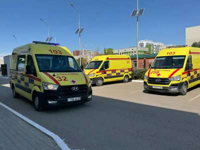 Астанада 100 жедел жәрдем көлігіне бейнебақылау орнатылады