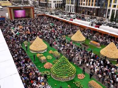 Елордада тәжікстандық өнімдер мен бұйымдардың жәрмеңкесі өтіп жатыр