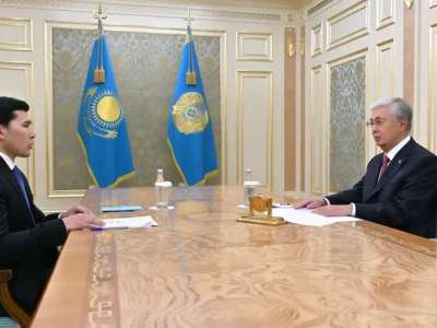 Мемлекет басшысы Туризм және спорт министрі Ербол Мырзабосыновты қабылдады