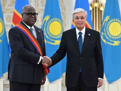 Президент Феликс Чисекедиді І дәрежелі «Достық» орденімен марапаттады