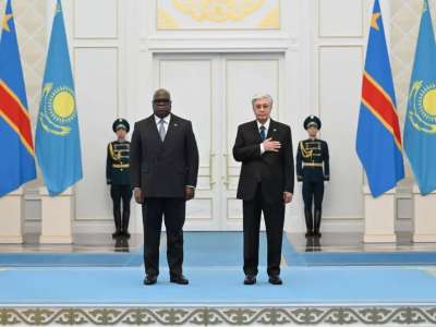 Тоқаев Конго Демократиялық Республикасының Президентін қарсы алды