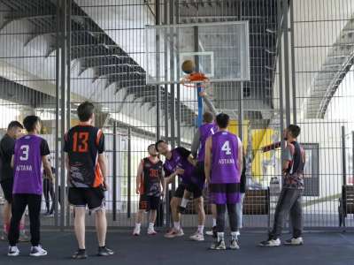 «Таза Қазақстан»: Елордада стритболдан Байқоңыр ауданында жастар турнирі өтті