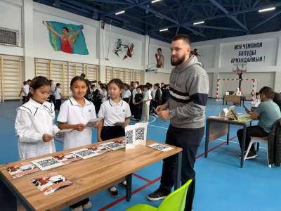 «Спорт - есірткіге қарсы»: астаналық оқушылар спорт жәрмеңкесіне қатысты