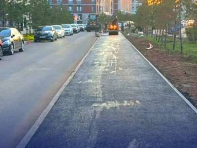 Астанадағы Керей-Жәнібек хандар көшесінде жаңадан жол салынды