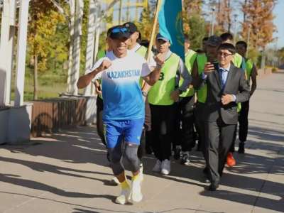 Астанада бірегей ультрамарафон басталды