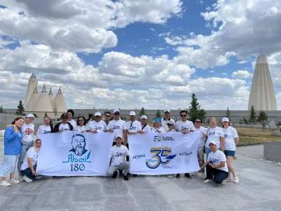 «Абай жүрген жолдармен»: «Елорда Ақпарат» ұжымы ұлылар еліне саяхаттады