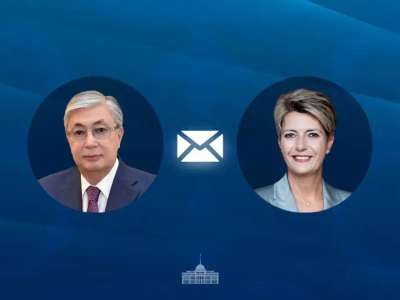 Мемлекет басшысы Швейцария Президентін құттықтады