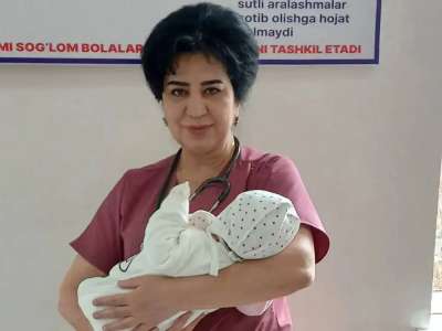 Ташкентте салмағы 7 келіден асатын қыз бала дүниеге келді