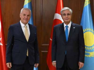 Тоқаев S Sistem Lojistik компаниясының басқарма төрағасын қабылдады