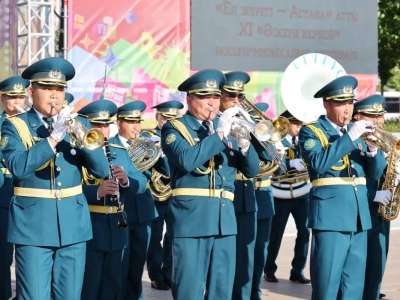Астанада «Әскери керней» атты XI әскери-музыкалық фестиваль өтті