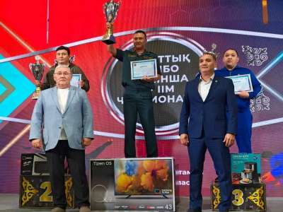 Ұландық сарбаздар ІІМ-нің самбодан өткен чемпионатында топ жарды