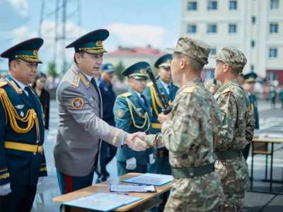 Елордада 700-ге жуық ұландық әскери ант қабылдады