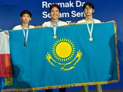 Қазақстандық оқушылар Пекинде өткен жасанды интеллект олимпиадасында рекорд орнатты