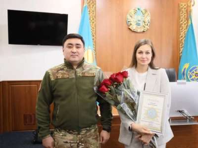 Қырағылық танытқан астаналық тұрғын марапатталды