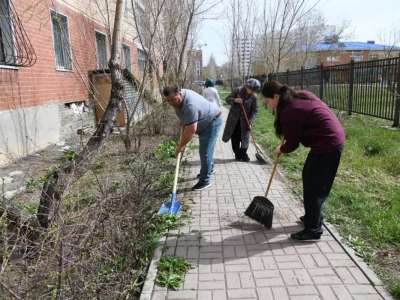 Астана тұрғындары «Таза Қазақстан» акциясына қолдау білдірді