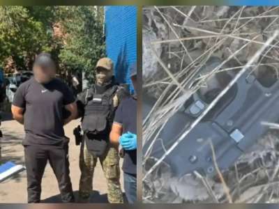 Қарағандыда тапаншаны жасырмақ болған жүргізуші ұсталды