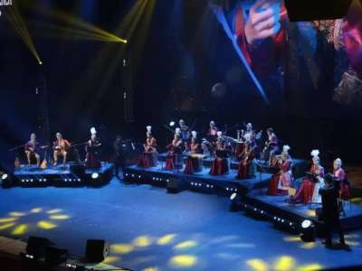 «Астана сазы» қазақ фольклорлық ансамблінің жеке концерті өтті