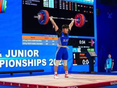 Аңсар Тұрсынбек Азия чемпионатында күміс жүлдегер атанды