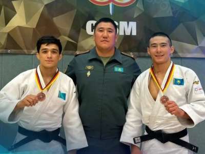 Қазақстандық қос балуан әлем чемпионатында қола медаль жеңіп алды