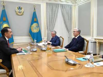 Мемлекет басшысы Бақытжан Сағынтаевты қабылдады