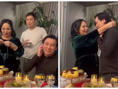 «Мына сыйлыққа ешкімді қоспай, өзім бердім»: Гүлзира Айдарбекова ұлына естен кетпес сыйлық жасады