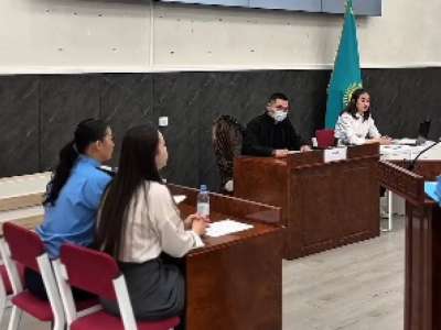 Елордада студенттер арасында алғашқы сот процесі ойындарының байқауы өтті