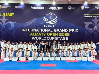 Астаналық каратэшілер халықаралық жарыста 15 алтын медаль жеңіп алды