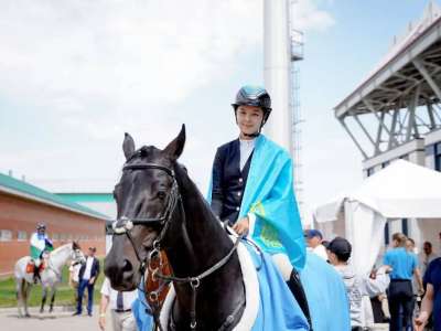 Астанада үш күндік халықаралық ат спорты жарыстары өз мәресіне жетті