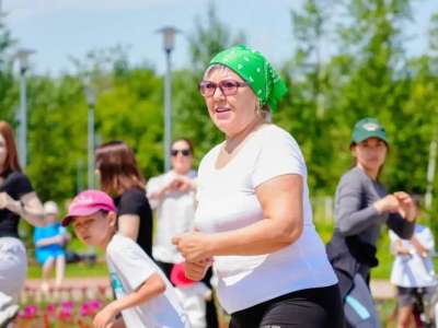 Елордалық  саябақта жаз бойы ашық аспан астында жаттығулар өтеді