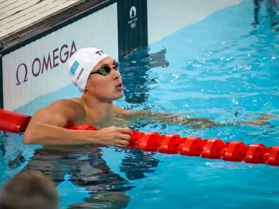 Жүзуші Әділбек Мусин Қазақстан рекордын жаңартты