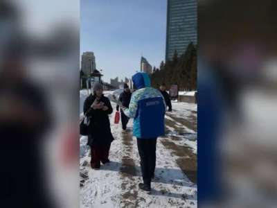 Елордалық еріктілер ерекше акция өткізді