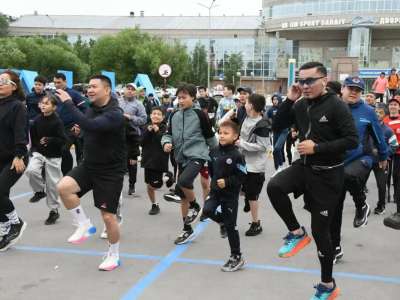 «Астана – есірткісіз қала»: Байқоңыр ауданында жүгіру шарасы өтті