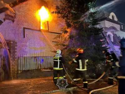 Астанада қонақүй өртенді (ВИДЕО)