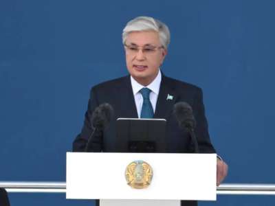 Президенттің Жеңістің 80 жылдығына арналған әскери парадта сөйлеген сөзі