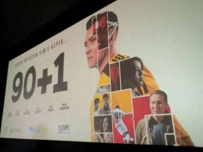 «90+1»: Қазақ футболы туралы алғашқы фильмнің тұсаукесері өтті