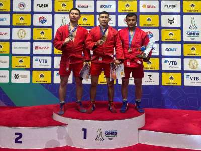 Әскери қызметші самбодан Азия чемпионатында алтын алды