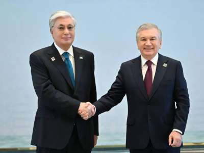 Қасым-Жомарт Тоқаев Самарқандтағы Конгресс-орталыққа барды