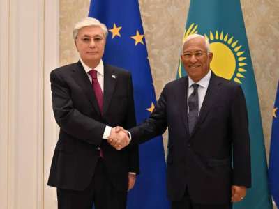 Қасым-Жомарт Тоқаев Еуропалық Кеңес президенті Антониу Коштамен кездесті