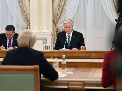 Қазақстан мен Словения президенттері кеңейтілген құрамда келіссөз жүргізді