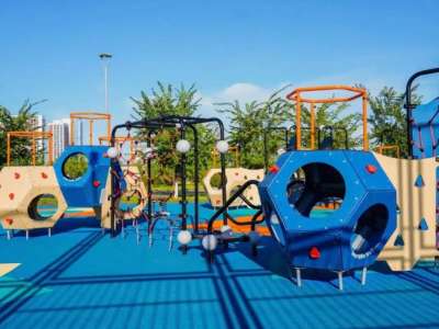 Есіл ауданында абаттандыру жұмыстары жүргізіліп жатыр