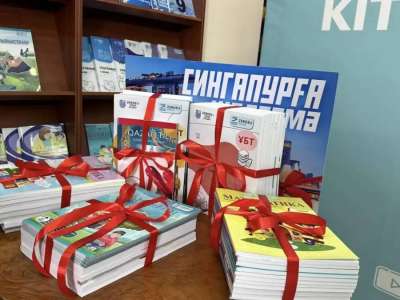 Астанада дарынды оқушыларға арналған 100 кітаптың тұсауы кесілді