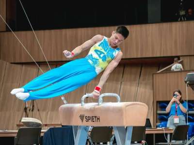 Гимнаст Зейнолла Ыдырысов Германиядағы турнирде жеңіске жетті