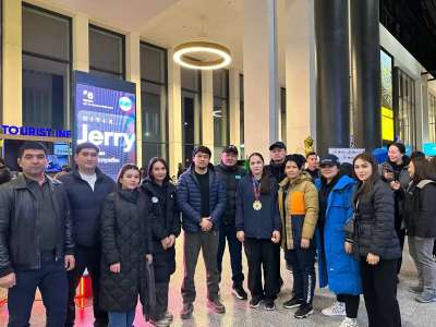 4 дүркін Азия чемпионы Жәмилә Бақбергенова елге оралды