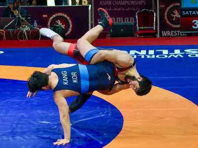 Қазақстандық балуан Азия чемпионатының финалына шықты